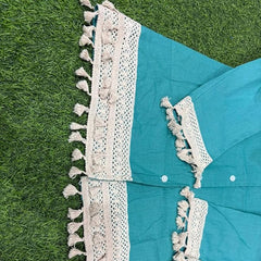 Ziya Teal Printed Co-ord Set