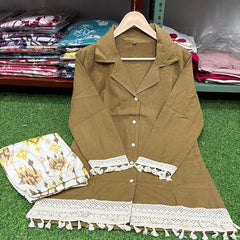 Aarohi Earthtone Printed Co-ord Set