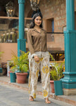 Aarohi Earthtone Printed Co-ord Set