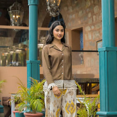 Aarohi Earthtone Printed Co-ord Set