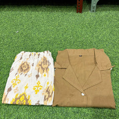 Aarohi Earthtone Printed Co-ord Set