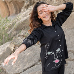 Noir Muse Art Co-Ord Set