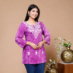 Chikankari Top