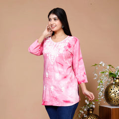 Chikankari Top