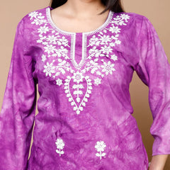 Chikankari Top