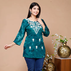 Chikankari Top