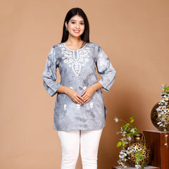 Chikankari Top