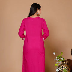 Lucknowi Cotton Suit Set