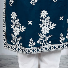 Lucknowi Cotton Suit Set