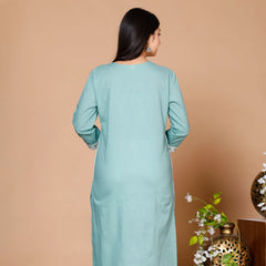 Lucknowi Cotton Suit Set