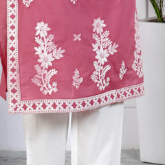 Lucknowi Cotton Suit Set