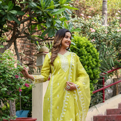 Cotton and Organza Duo