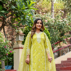 Cotton and Organza Duo