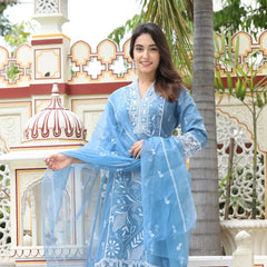 Lucknowi Suit Set
