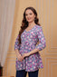 Floral Print Short Kurti