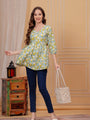 Cotton Floral Printed Top