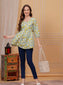 Cotton Floral Printed Top