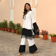 Black & White Co-Ord Set