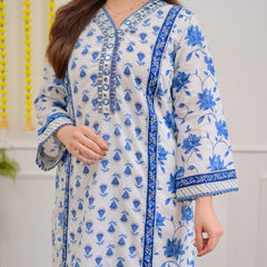 Neel Kamal Printed Kurta Set with Dupatta
