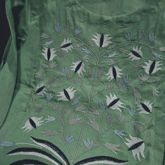 Sage Grove Embroidered Kurta Palazzo Set