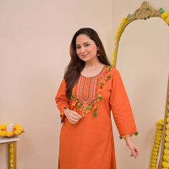 Rangriti Embroidered Festive Kurta Set