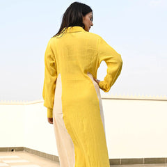 Sunshine Wrap-Style Kurta Set