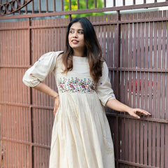 Noor Gul Embroidered Cotton Maxi Dress