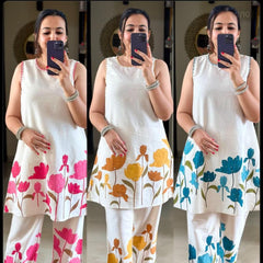 Rose Blush Linen Co-Ord Set