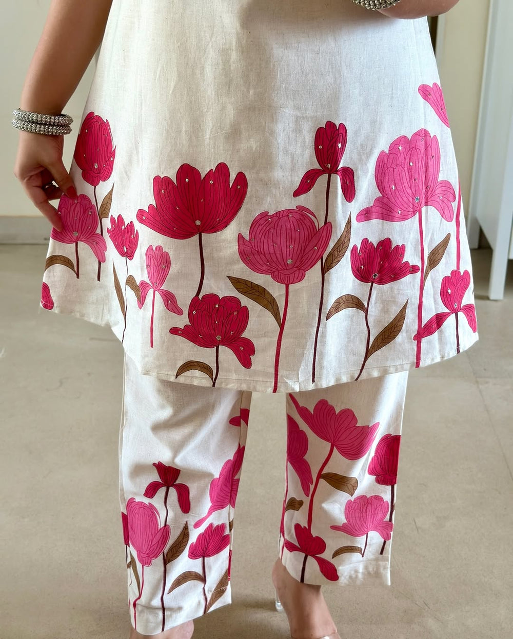 Rose Blush Linen Co-Ord Set