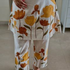 Golden Meadow Linen Co-Ord Set