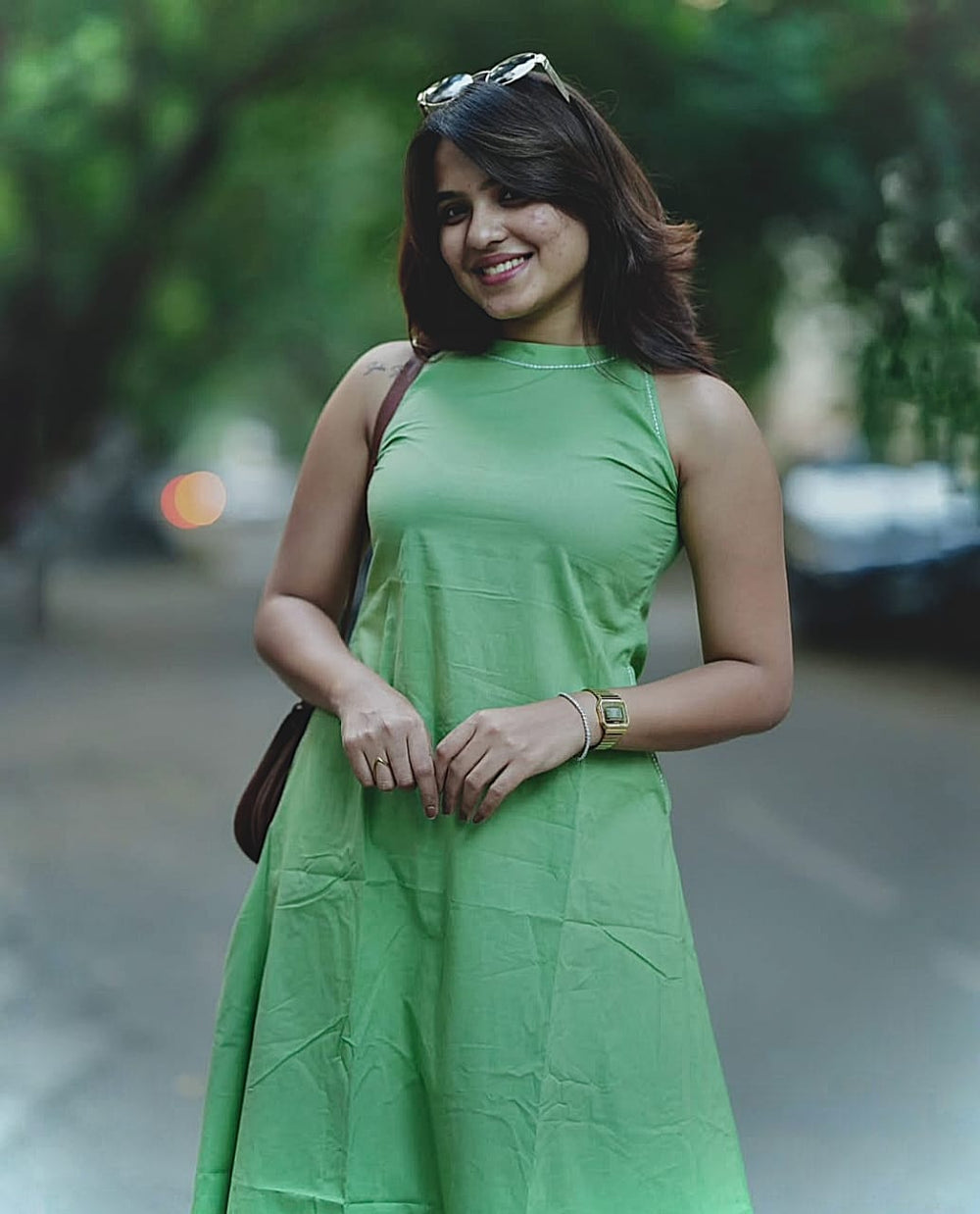 Mint Breeze Sleeveless Kurta Palazzo Set