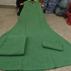 Mint Breeze Sleeveless Kurta Palazzo Set