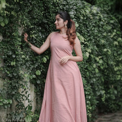 Blush Serenity Sleeveless Kurta Set