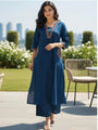 Abhivani Women's Straight Kurta with Pant Set